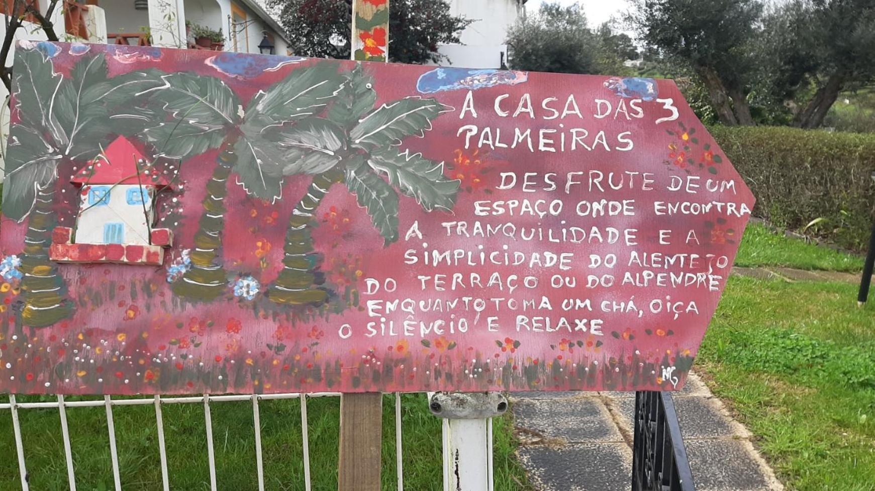 Casa Das 3 Palmeiras Arraiolos Εξωτερικό φωτογραφία
